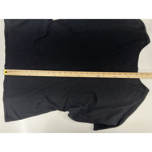 Womens Daisy Fuentes Moda Blouse Size Large Short Sleeve V-Neck - Picture 10 of 11